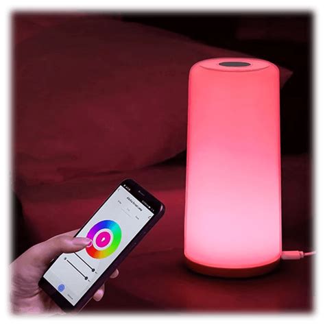SideDeal: Albrillo Smart Touch Sensor Nightstand RGB Lamp