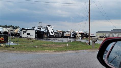 PHOTOS: Damage reported in Gaylord after tornado touches down