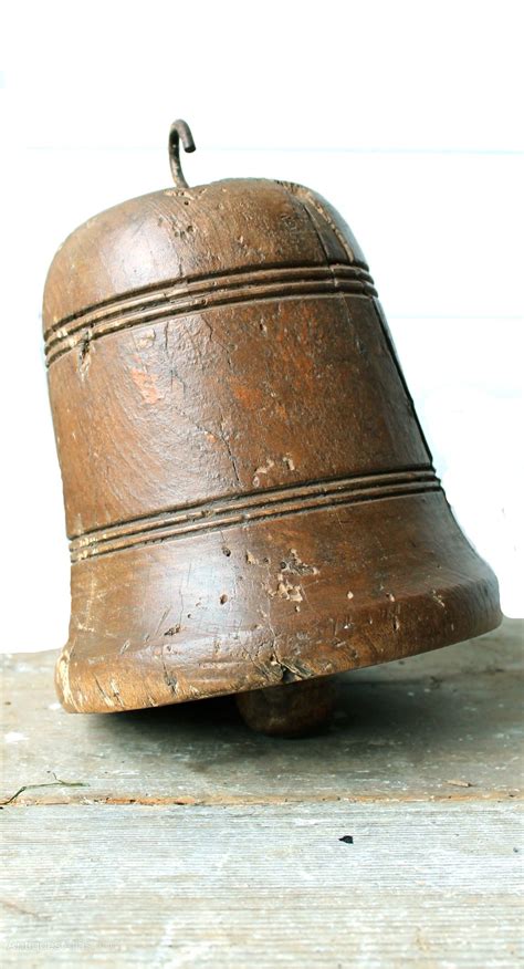 Antiques Atlas - 19th C Wooden Bell