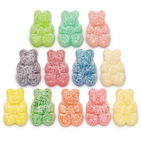 Sour 12 Flavor™ Gummi Bears | Gummy bear candy, Gummy bears, Sour candy