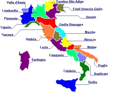 What Are The Provinces Of Italy Map - Printable Online