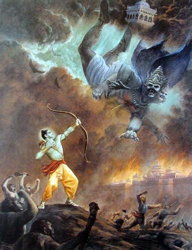 Yuddha Kand (Ramayana) - The story of Rama and Ravana in pictures