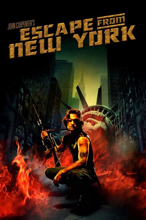 Escape From New York | Post apocalyptic movies, Movie posters, New york movie