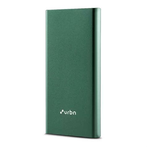 URBN Power Bank 10000mAH Metal 20W Green Photo Gallery and Official Pictures