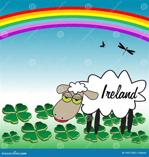 A Sheep From Ireland Stock Photography - Image: 14217392