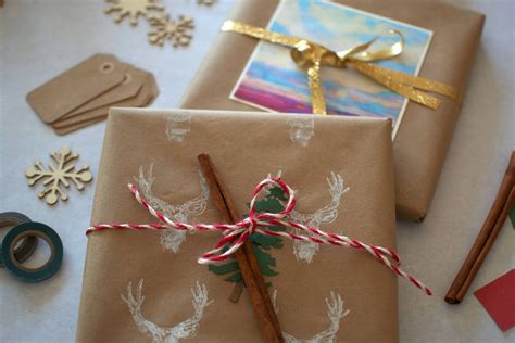 Sister Golden Blog | DIY KRAFT WRAPPING PAPER