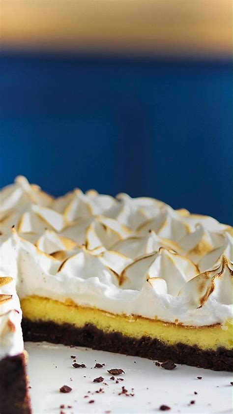 Chocolate Orange Meringue Pie Recipe [Video] | Meringue pie recipes ...