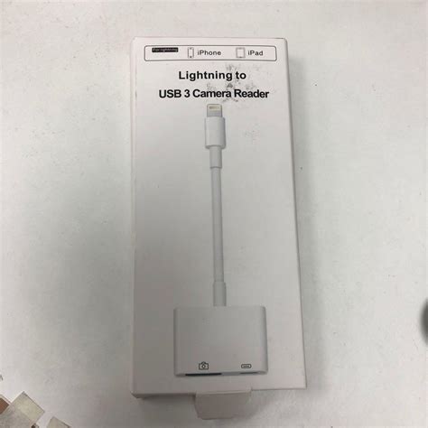 Lightning to USB Camera Adapter, Computers & Tech, Parts & Accessories ...