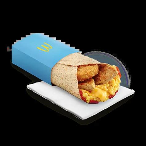 McDonald's Breakfast Wrap Chicken Sausage