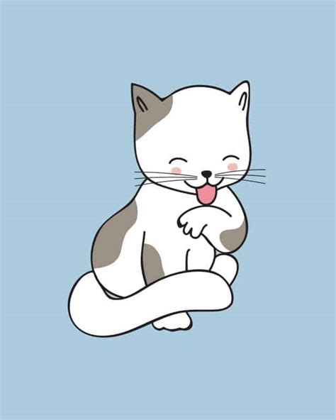 Gambar Kucing Kartun Berwarna yang Imut dan Lucu ^_^ // FaniCat