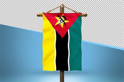 Fundo de desenho de bandeira de moçambique | PSD Premium