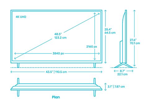 48 Inch Tv Dimensions