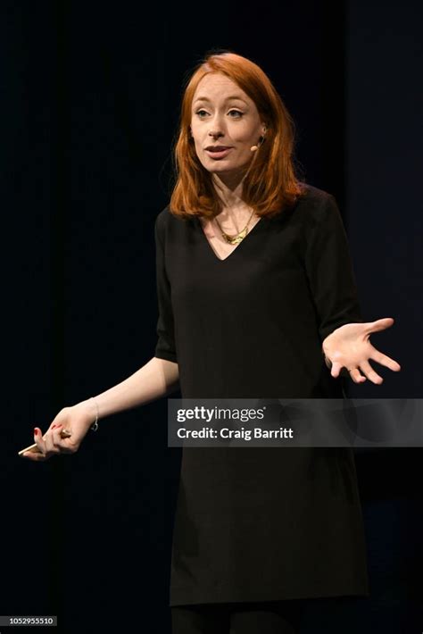 Broadcaster, Lecturer & Mathematician Dr. Hannah Fry speaks onstage... News Photo - Getty Images