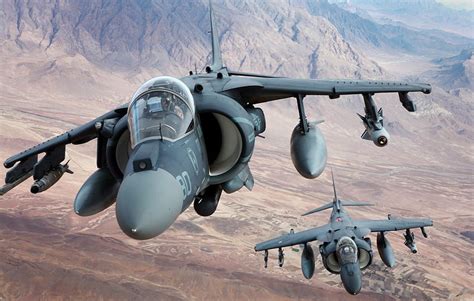 Airplane, Desert, Military, Harrier, Aircraft, AV 8B Harrier II / and Mobile Backgrounds, boeing ...