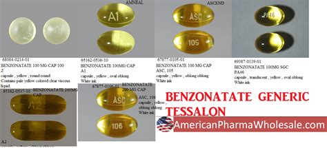 Benzonatate - Benzonatate Oral Capsule, Liquid Filled 100Mg Drug ...