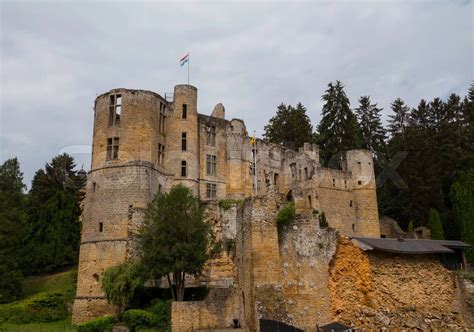 Castle of Beaufort in Luxembourg. | Stock image | Colourbox