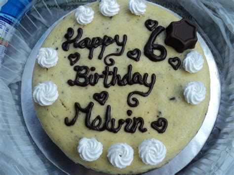 My Cakes And Chocolates: Happy Birthday, Melvin