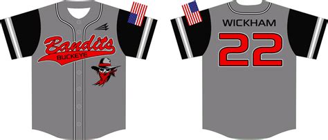 Buckeye Bandits Baseball Custom Jerseys - Custom Baseball Jerseys .com ...