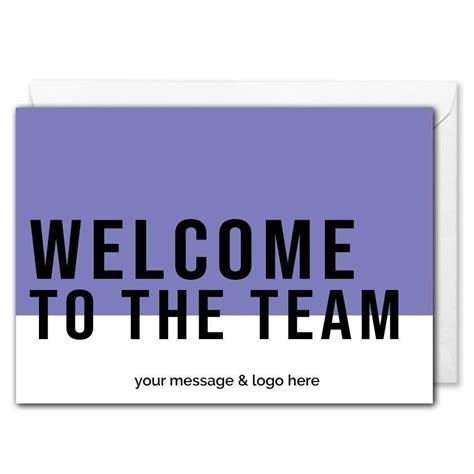 Custom Business Welcome Card For New Employees | Greetd