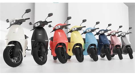 Ola Electric e-scooter colour options revealed: Choices include red, yellow, white and more ...