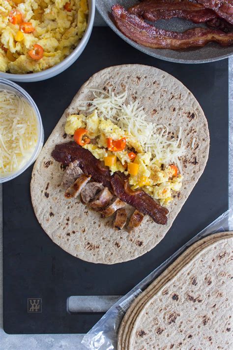 Freezer Friendly Breakfast Wraps - Carmy - Easy Healthy-ish Recipes