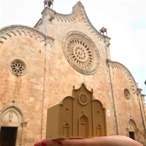 Ostuni cathedral, Ostuni | 3DPrinTravel.com