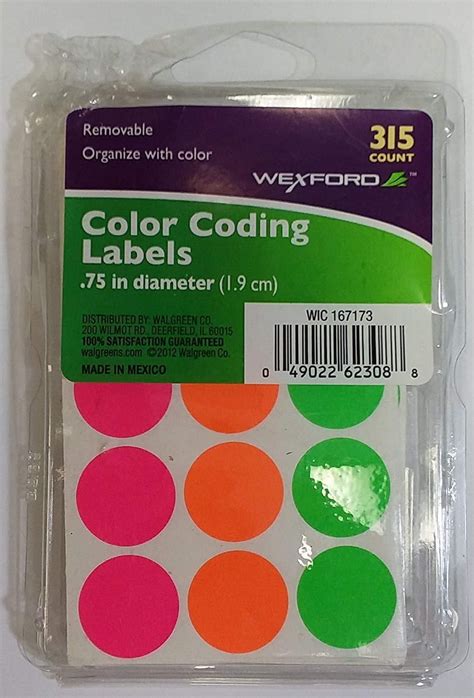 Color Coding Labels - Walmart.com