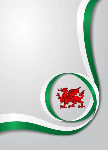 Welsh flag vector