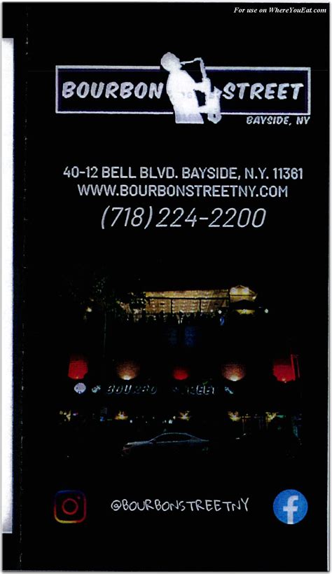 Bourbon Street Restaurant in Queens / Menus & Photos