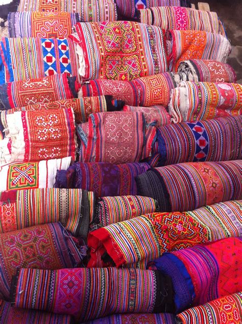 Traditional fabric from north Vietnam | Traditional fabric from all ...