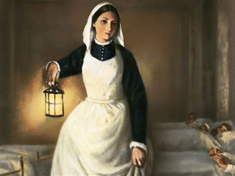 illustration-of-florence-nightingale-holding-lamp • Humanitas Onder Dak