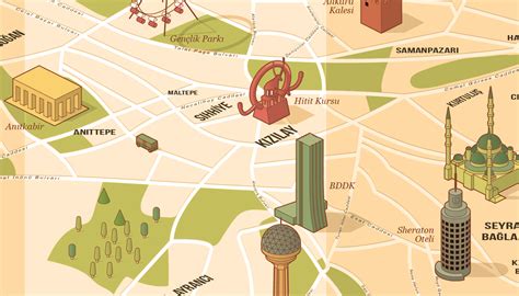 ankara map :: Behance