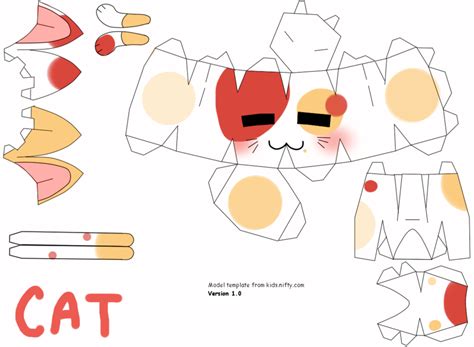 Cat Paper Craft Paper Toys Papercraft Printable Paper Dolls | Images and Photos finder