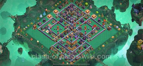 Trophy (Defense) Base TH15 with Link, Hybrid - Clash of Clans 2023 - Town Hall Level 15 Base ...