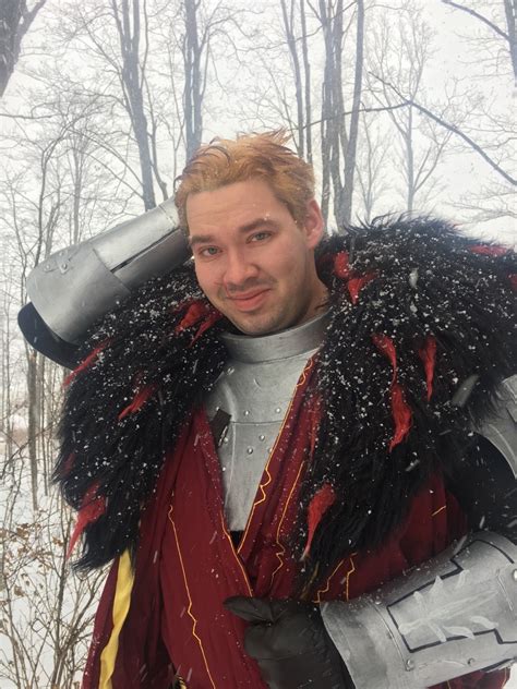 Cullen/Alistair Cosplay! — Cullen cosplay in the snow! This was seriously so...