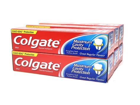 Colgate Maximum Cavity Protection 100ml Pack of 6 | Shop Today. Get it ...