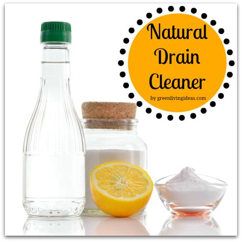 Natural Drain Cleaner for a Clean, Green Home