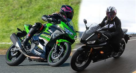 Kawasaki 2019 Ninja 400 vs Yamaha 2019 YZF-R3 - Comparison Review