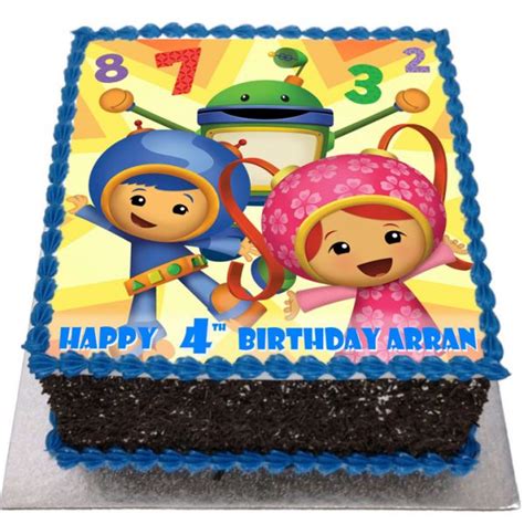 Team Umizoomi Birthday Cake - Flecks Cakes