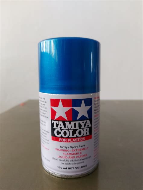 Tamiya Spray Paint TS-10 Metallic Blue, Hobbies & Toys, Stationery & Craft, Craft Supplies ...