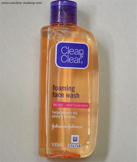 Clean & Clear Foaming Face Wash Review | New Love - Makeup