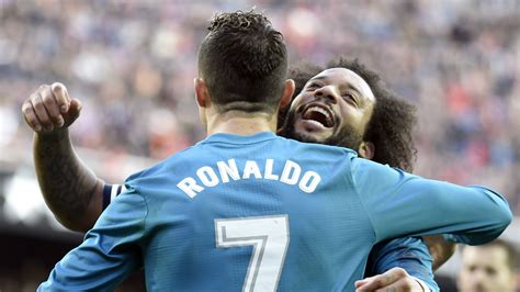 Real Madrid miss 'best in the world' Cristiano Ronaldo, admits Marcelo ...