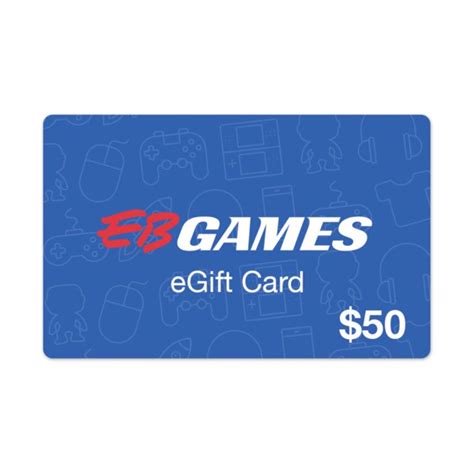 $50 EB Games Gift Card - Gift Cards - EB Games Australia