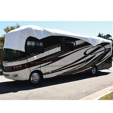 Super lightweight RV roof cover installs in a few minutes and fits like ...