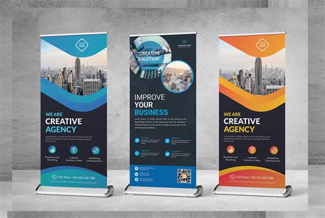 Corporate Roll Up Banner, X-Banner Design. | Behance