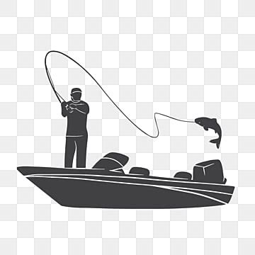 Simple Fishing Boat Silhouette PNG And Vector Images Free Download ...