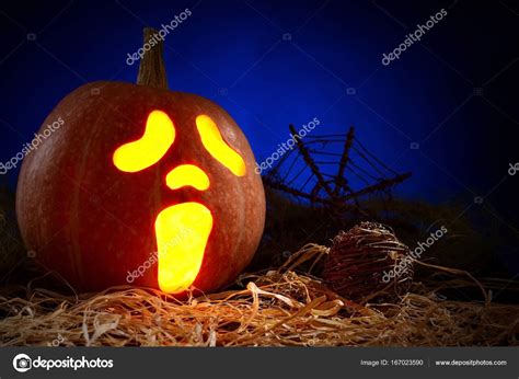 Scream Mask Pumpkin Carving