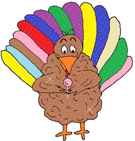 Thanksgiving Turkey Glitter Graphics - ClipArt Best - ClipArt Best