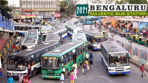 Bengaluru Majestic Bus Stand | Kempegowda Bus Station | Bangalore BMTC ...