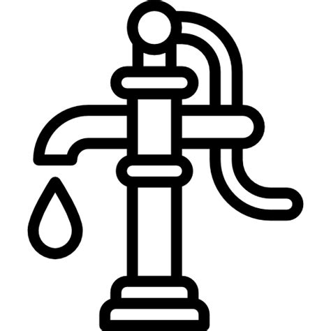 Water pump Basic Miscellany Lineal icon